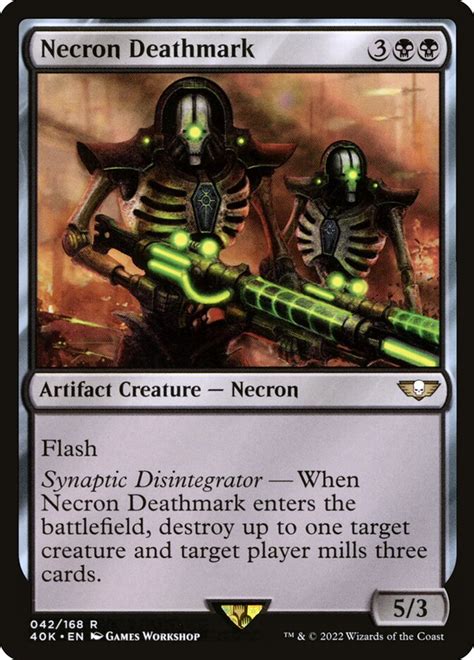 Unleash Necron Ancient Rites with the Spell Card Deck